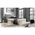 Boxspring postelja Wood4 - 200x200 cm