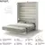 Postelja v omari Lenart - Bed Concept 12 - 160x200 cm - kashemir