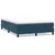 Box Spring krevet bez madracem tamnoplavi 160x220 cm samt