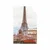 Plakat razgled na Eifflov stolp s pariške ulice - 30x45 no frame