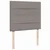 Vidaxl Box spring postelja z vzmetnico taupe 120x200 cm blago