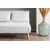 Atelier del Sofa Dvosed na razvlačenje Folde 2 Beli