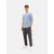 TOM TAILOR DENIM Majica  golobje modra / bela
