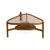 Hanah Home klub sto Capella 95, 95 cm, orah
