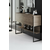 HANAH HOME Komoda Luxe Black Walnut