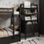 Hanah Home polica za knjige CPT4671-75, 75 cm, crna