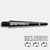 SET pikado nastavkov GOAT/GripTech/Medium/black