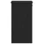 Stol s ladicama Crni hrast 80 x 40 x 75 cm Konstruirano drvo
