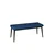 Hanah Home klupa Pera Bench, 105 cm, teget / crna