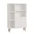 HANAH HOME Polica za knjige Lumo White