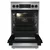 GORENJE GECS5C70XA Električni šporet, 70 l, inox