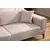 Atelier del Sofa Trosed na razvlačenje Horizon 95x43x173cm Svetlobraon