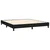 Greatstore Box spring postelja z vzmetnico črna 180x200 cm blago