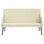 Klop krem 110x76x80 cm umetno usnje