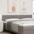 Vidaxl Vzglavje Taupe 200 cm blago