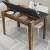 Hanah Home Trpezarijski sto Kiev 504 110x75x72cm Orah