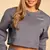 BeastPink Women‘s Grace Sweatshirt Granite