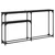 Konzolnistol Crni hrast 146 x 22.5 x 75 cm Konstruirano drvo
