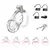 Rimba P-Cage PC08 Penis Cage Size M Transparent