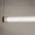 Zuma Line 1234 - LED prigušiva luster na sajli COMO LED/64W/230V 2700-6500K zlatna + daljinski upravljač