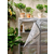HYLLIS Spojene police s navlakom, providno, 60x27x140 cm