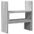 Organizator za stol podesivi boja hrasta 40 x 17 x 41 cm drveni