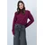 Trend Alacati Stili Ženska bluza Alc-X14665, Ljubičasta