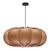 Luster na sajli CAFEE 1xE27/40W/230V, prečnika 52 cm, bež