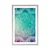 Plakat s paspartujem pastelna Mandala - 20x30 white