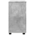 Kupaonski ormar s pohranom Betonski sivi 61 x 35 x 64 cm