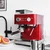 KitchenAid Polavtomatski aparat za kavo Barva: karamelno rdeča