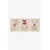 Wallity Slika 3Dartsoho90, 3 dela, 33 x 48 cm