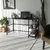 Hanah home Radni sto 130x75x60cm Crno-Sivi