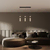 LED luster na sajli AMBIENTE LED/6W/230V 3000/4000/6000K sjajni hrom