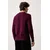 Tommy Jeans Pulover DM0DM21787 Bordo rdeča Slim Fit