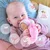 Bubica Babidoux Blossom Garden Mon Doudou Corolle s modrimi očmi in grgalo 20 cm od 0 mesecev