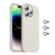 Maska Magnetic Lens za iPhone 15 Pro bela