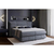 BOXSPRING KREVET CARMELO 160/200 cm , antracit