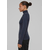 Womens knitted turtleneck in a navy design
