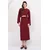 Trend Alacati Stili Ženski komplet Alc-X14808, Bordo