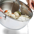 Rosmarino nizki jekleni lonec s stekleno pokrovko POUR&COOK II, 20 cm (2 L)