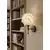 OPVIQ Zidna lampa Crno - bela APG0003