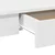 Stol Bijeli 100x45x75 cm Konstruirano drvo