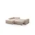 Atelier del Sofa Ugaona garnitura Pirlo 145x43x206cm Bež