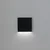 Kanlux 90824 - LED svetiljka za stepenište MAGNIK LED/1,7W/230V CCT crna pravougaona