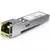 Ubiquiti UACC-CM-RJ45-1G SFP to RJ45 transceiver module that delivers 1 Gbps speed via a converted Ethernet connection.