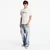 Majice Palm Angels Stamp Logo Regular Tee Off White/ Black S