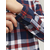 JACK & JONES Muška karirana košulja 12235982, Teget