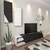 Hanah home TV Komoda Zebra Crno-Bela