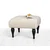 Atelier del Sofa Tabure 51x36x46cm, Krem